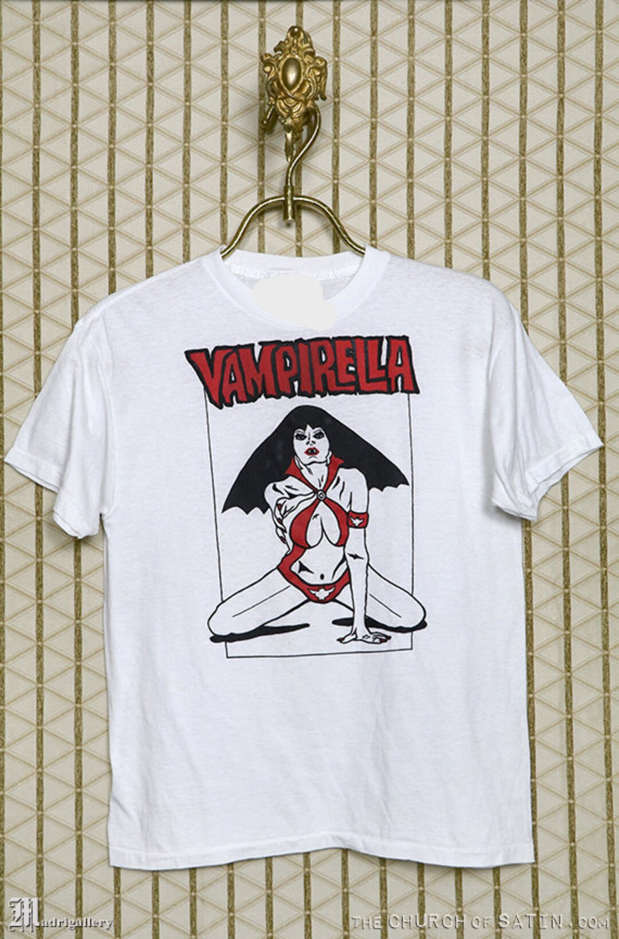 Vampirella T Shirt, 1980s Vampire Comic Shirt